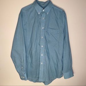 JoS.A.Bank executive collection blue dress shirt M